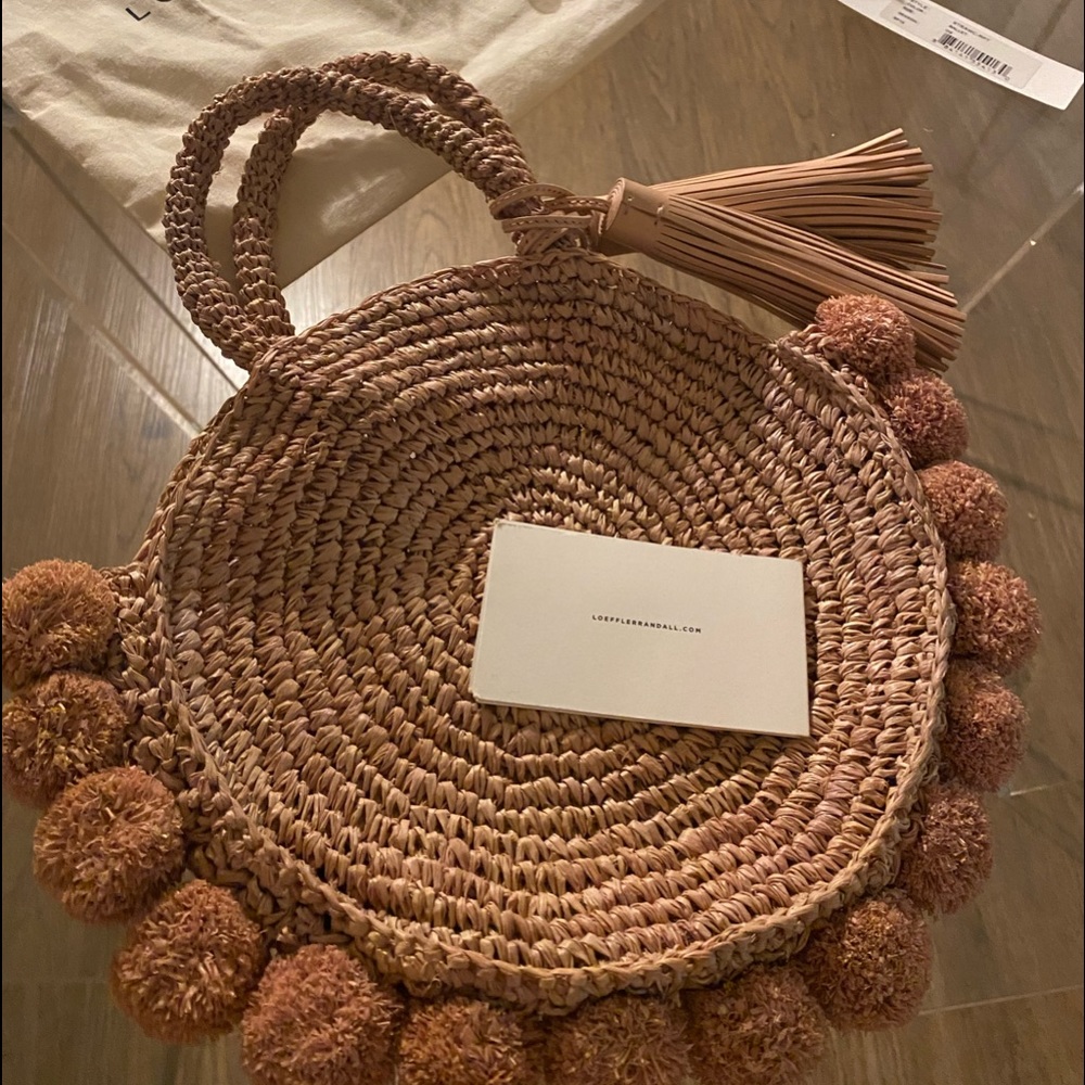 Loeffler Randall Straw purse Brand new